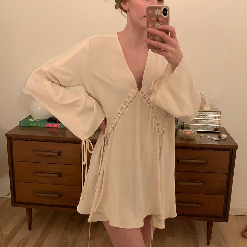 Rosa Cha creme dress